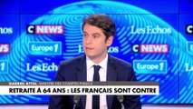 Gabriel Attal : «Vous avez des Français qui sont malheureux au travail et qui voient le moment de la retraite comme une forme de libération»