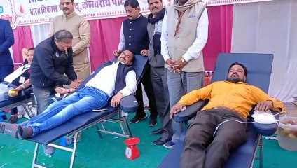 शिविर में 87 लोगों ने किया रक्तदान