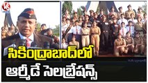 Army Lt Gen Surendra Nath Tributes To Martyrs | Army Day Celebrations In Parade Grounds| V6 News