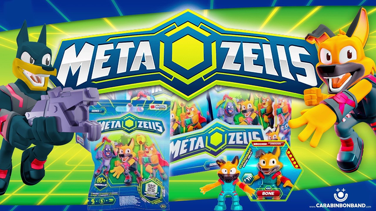 METAZELLS Series 1 - unboxing de sobres individuales - By CARA BIN BON BAND