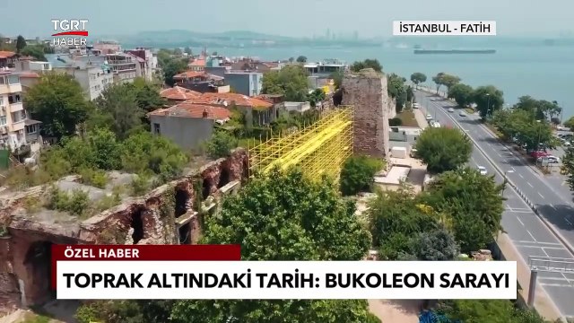 1600 Yıllık Bukoleon Sarayı Ziyaretçilerini Ağırlamak için Gün Yüzüne Çıkartılıyor - TGRT Özel Haber
