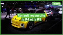 Salon de l'auto de Bruxelles : Renault ressuscite la R4 et la R5