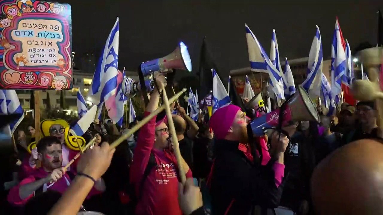 Israel: Großdemo gegen neue rechtsgerichtete Regierung