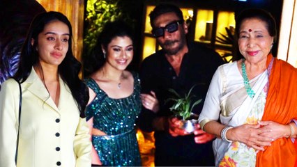 आशा भोसले की पोती के जन्मदिन के मौके पर शामिल हुए कई फ़िल्मी कलाकार