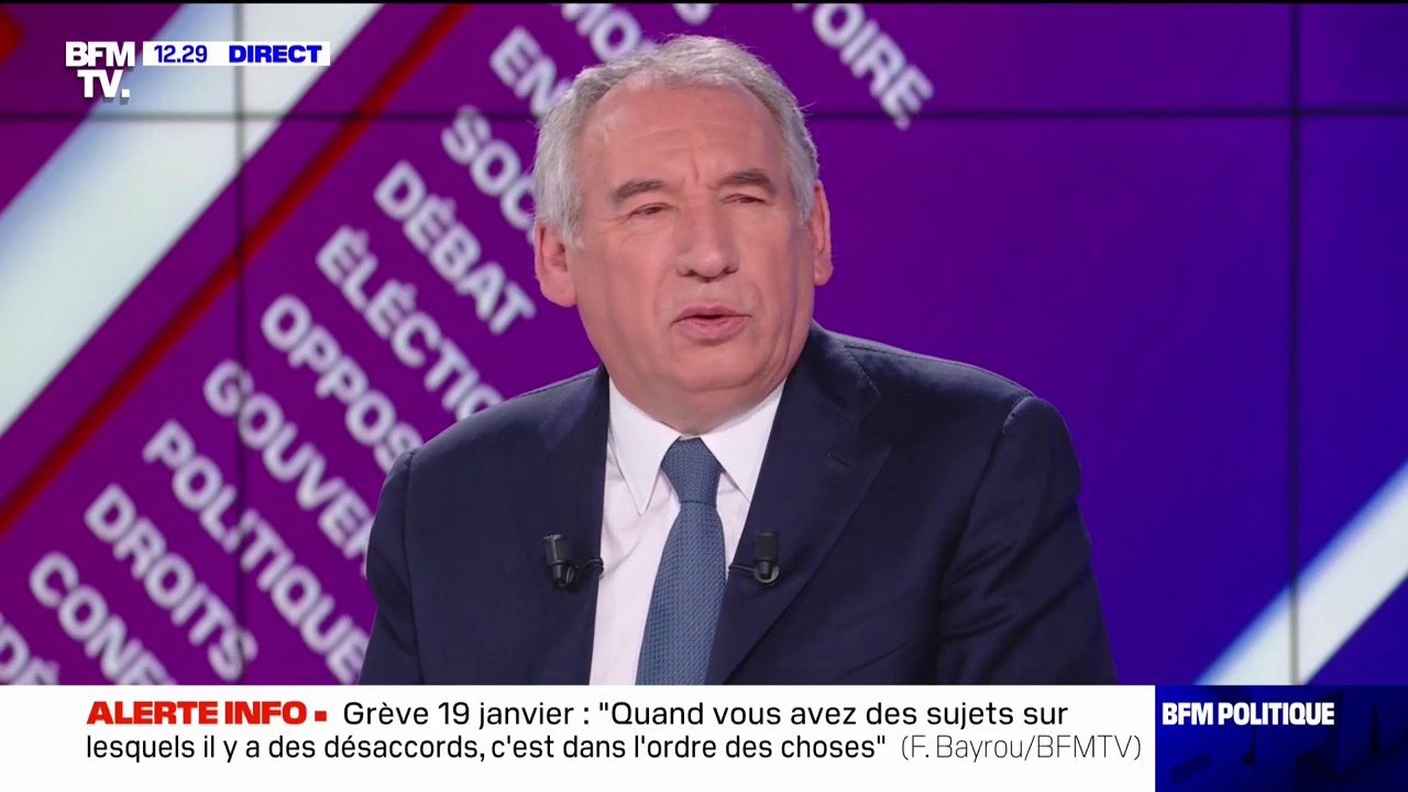 François Bayrou, président du Modem, sur son ambition: "Si un seul responsable politique ne pense pas à l'élection majeure, on peut se demander ce qu'il fait dans ce jeu"