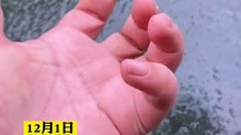 女司机用开水给玻璃化冻，结果车窗裂开了！The driver used boiling water to thaw the glass and the window cracked!