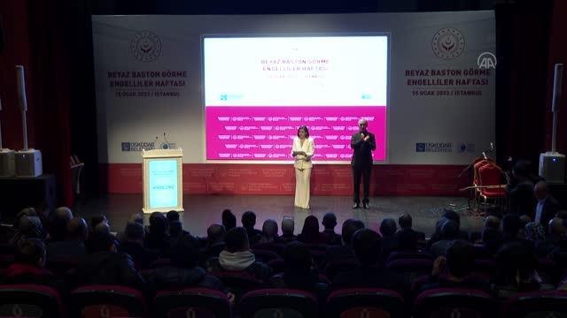 Üsküdar'da Beyaz Baston Görme Engelliler Haftası programı düzenlendi