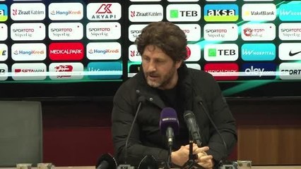 Fatih Tekke: "Ümraniyespor golü bulsaydı belki de dağılacaktık"