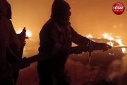 वीडियो: गद्दा गोदाम में लगी आग, दो ट्रैक्टर और कार जलकर हुई राख