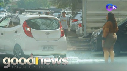 Babae nakipag-away dahil sa pina-reserve na parking space! | Good News