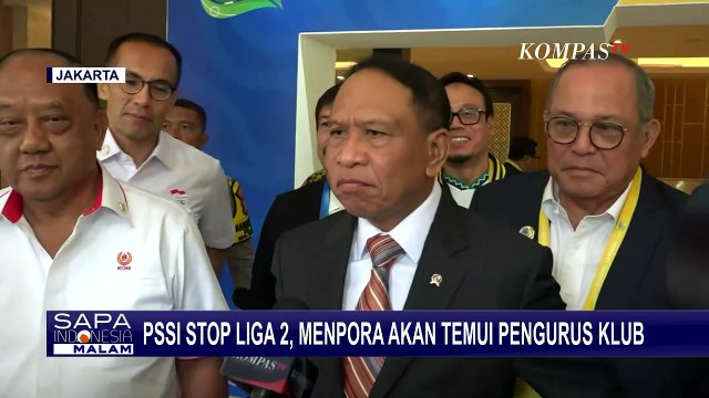PSSI Stop Liga 2, Menpora Zainudin Amali akan Temui Pengurus Klub Besok!