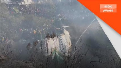 Nahas Pesawat | 68 mangsa terkorban di Pokhara, Nepal