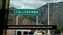 teleSUR Noticias 11:30 15-01: Gobierno peruano anula derechos constitucionales en varias regiones