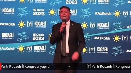 İYİ Parti Kocaeli İl Kongresi yapıldı