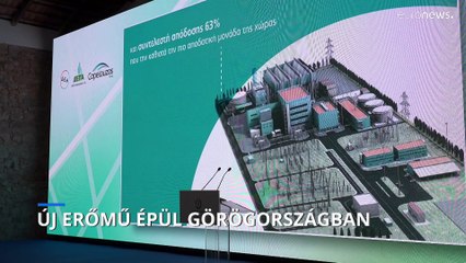 Új erőmű épül Görögországban