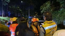 Dos personas murieron atrapadas dentro de un carro por las fuertes lluvias en Medellín