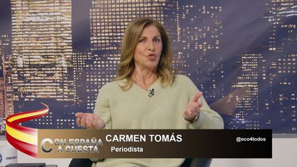 CARMEN TOMÁS: Sánchez es el culpable de que siga pasando lo que ocurre en el ministerio de igualdad