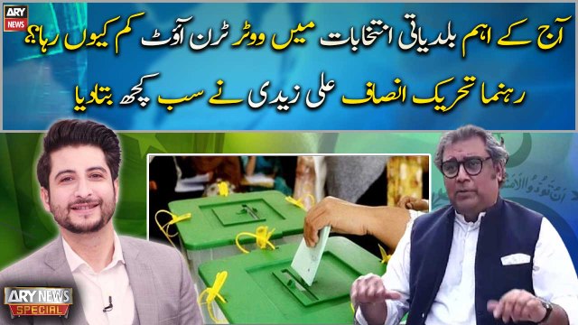 Why was voter turnout low in local body elections?