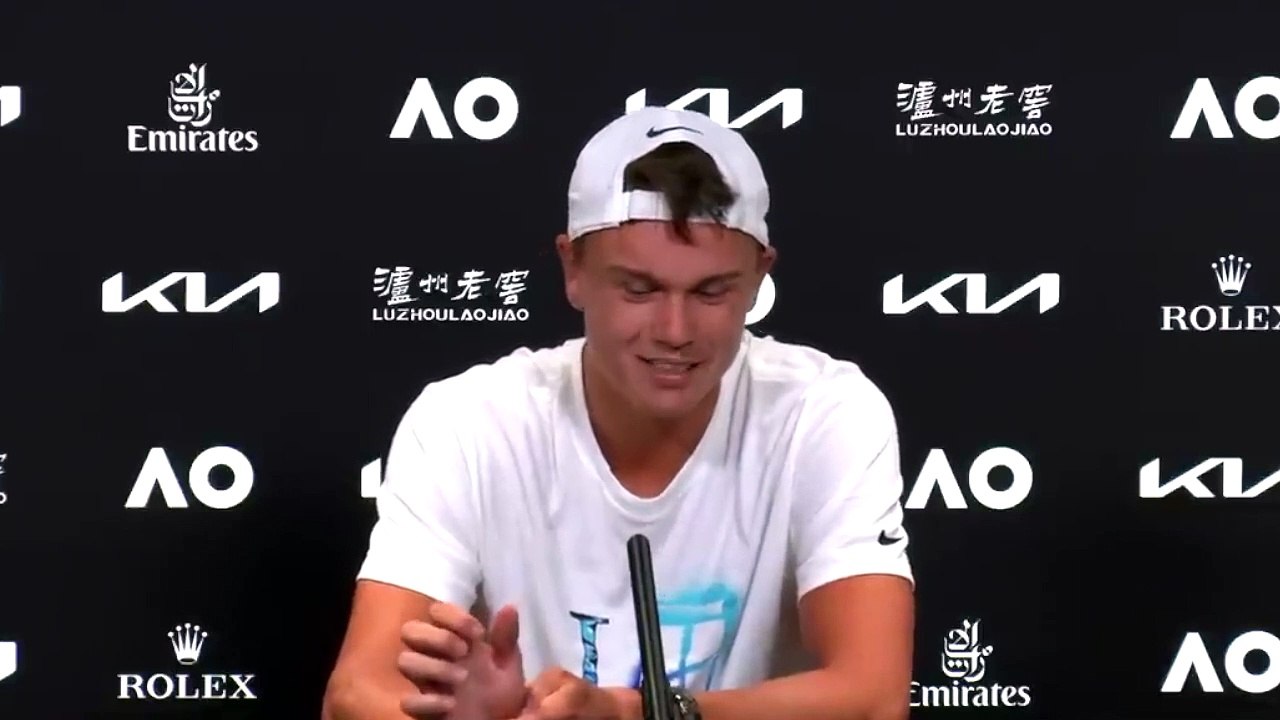 Open d'Australie 2023 - Holger Rune : "I can win here my first Grand Slam and Patrick Mouratoglou gives me very good advice, both tennis-wise and mentally"