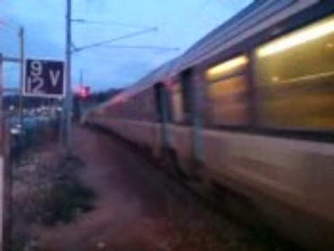 Départ de la BB26019 pour Paris Saint-Lazare