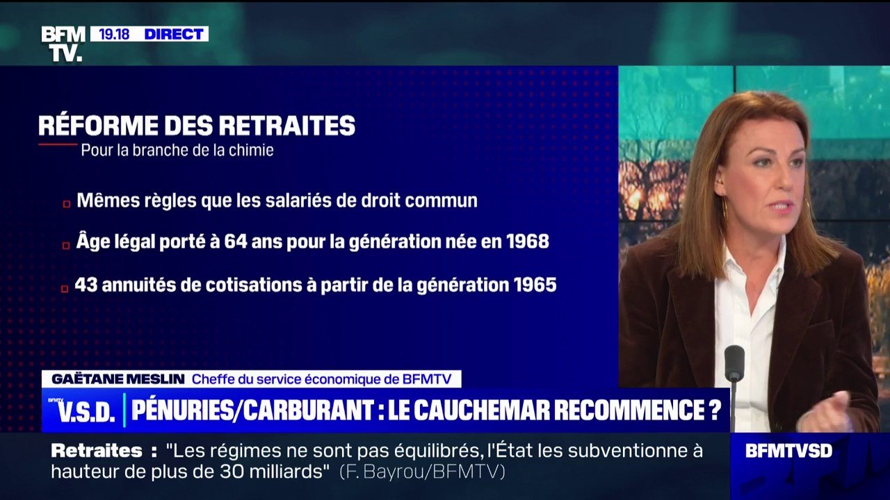 Ce que la réforme des retraites va changer pour la branche chimie