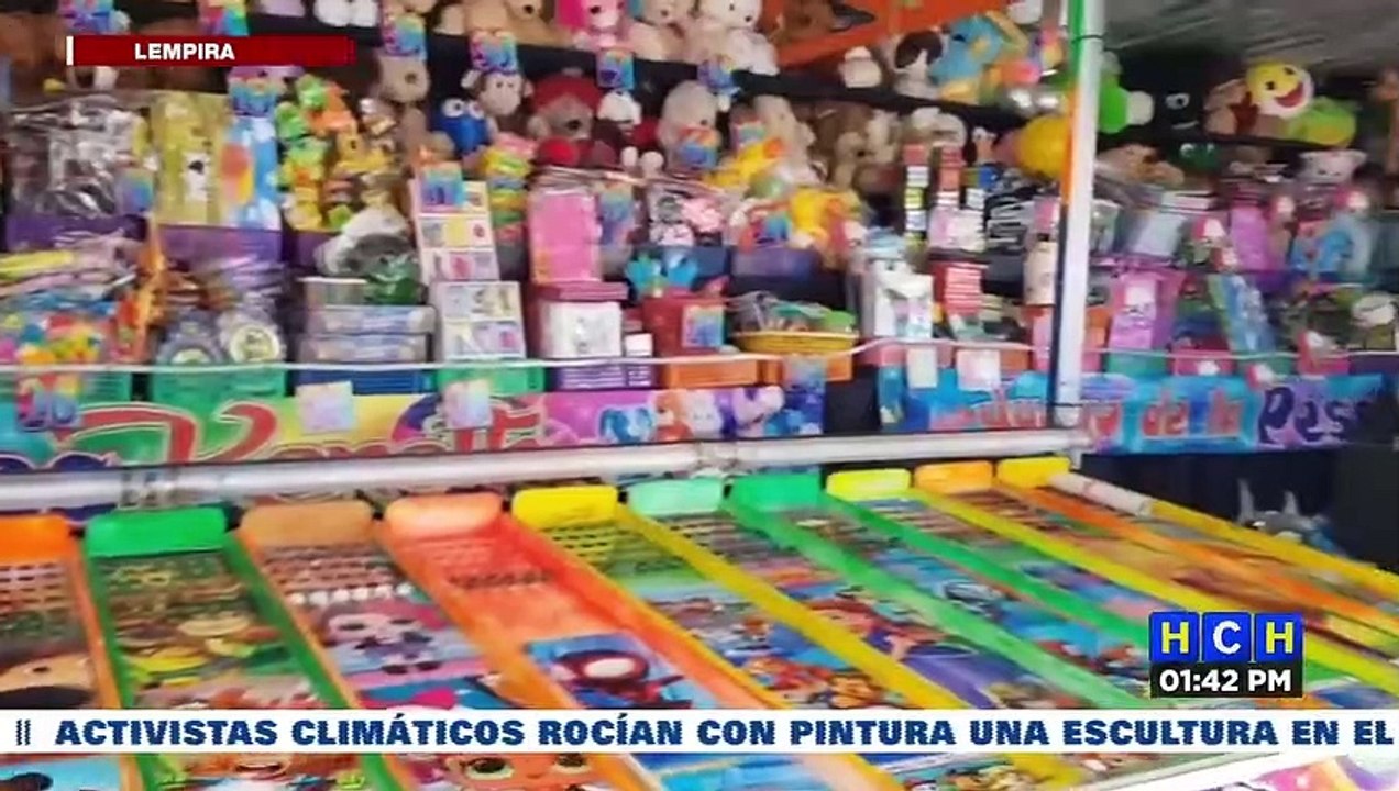 ¡Bonito ambiente! Todo listo para la Feria de San Sebastián en Gracias, Lempira