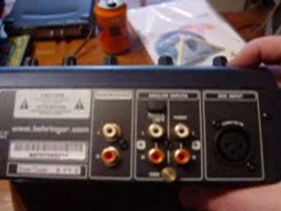 mi nueva mesa BCD2000 de Behringer
