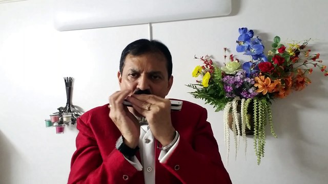 Dum Maro Dum - Hare Rama Hare Krishna 1971 on Harmonica Live Performance by Mukund Kamdar