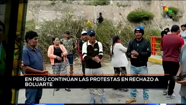 teleSUR Noticias 15:30 15-01: Más de 100 vías interrumpidas por protestas en Perú