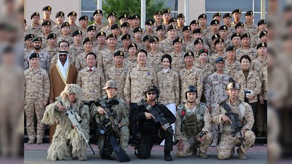 尹, 아크부대 방문..."우리 국방력 세계에 알리는 것" / YTN