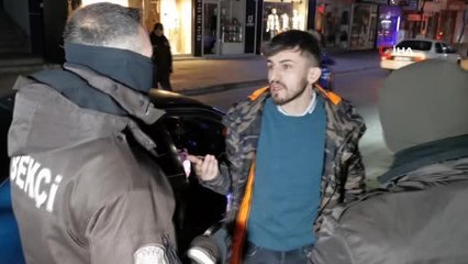 Uyuşturucuyla yakalanan şahıs: "İçicilikten denetimim var"