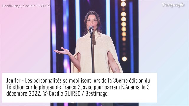 Elle m'est tombée dessus : Jenifer frôle la chute sur scène, Lorie balance les images