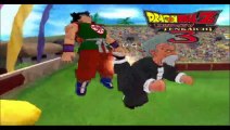 Dragon Ball Z Budokai Tenkaichi 3 - Jackie Chun VS Yamcha RJ ANDA #rj_anda #yamcha #ps2games