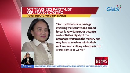 Ilang grupo pinuna ang pagkakatalaga kay dating Interior Sec. Eduardo Año bilang bagong National Security Adviser | UB