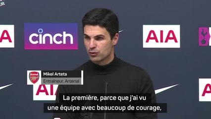 Arsenal - Arteta : "Une équipe avec beaucoup de courage"
