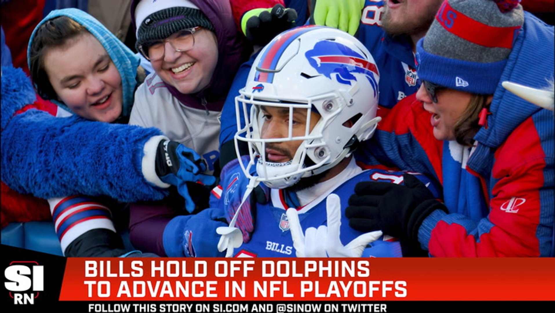 Buffalo Bills hang on for 34-31 wildcard win over Miami Dolphins