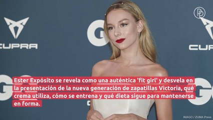 Un verdadero six-pack: esta es la rutina fitness de Ester Expósito