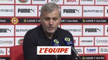 Genesio : « Un coup tactique en association avec mes joueurs » - Foot - L1 - Rennes