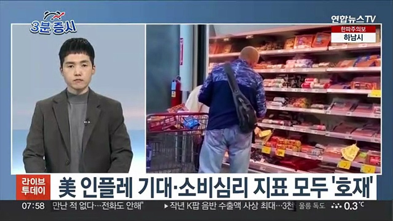 [3분증시] 물가 완화 기대에 강세 지속…나스닥 0.7%↑ 外