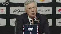 Rueda de prensa de Carlo Ancelotti tras el Real Madrid vs. Barcelona, final de la Supercopa de España