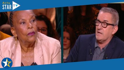 "Je cogne, je castagne !" Christiane Taubira très énervée par une question de Christophe Dechavanne,