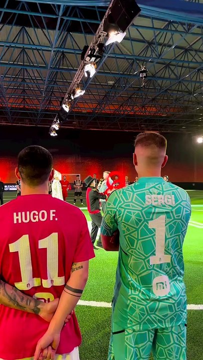 Un show del Kun Agüero en su debut en la Kings League de fútbol 7 de Gerard Piqué