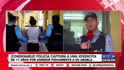 ¡Insólito! Joven de 17 años es detenida por "cachimbear" a su abuela