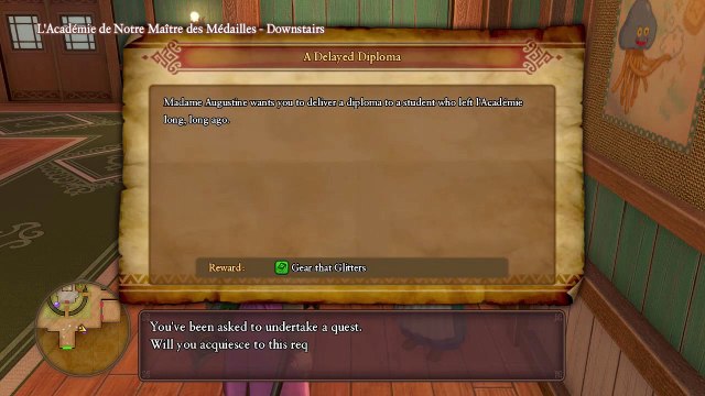 Dragon Quest XI Side Quest 35 A Delayed Diploma