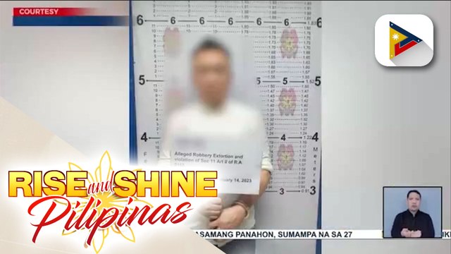 Dalawang Chinese nationals na sangkot umano sa robbery hold-up sa Taguig, arestado