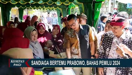 Download Video: Tepis Isu Gabung PPP, Sandiaga Temui Ketua Umum Gerindra Prabowo Subianto di Kediamannya