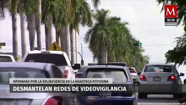 En San Luis Potosí, desmantelan red de videovigilancia operada por la delincuencia organizada