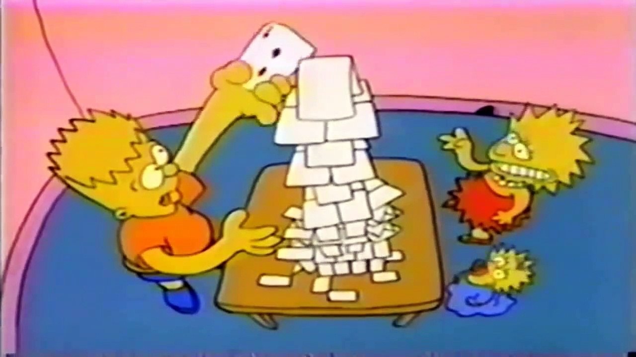 The Simpsons Shorts - A Casa de Cartas (1987)