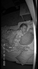 Toddler and Cat Take an Adorable Nap Together