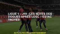 Ligue 1 - D19: Les notes des chiens après Losc - Estac Troyes
